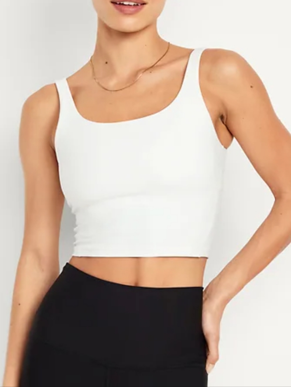 White Powesoft Sport Tank